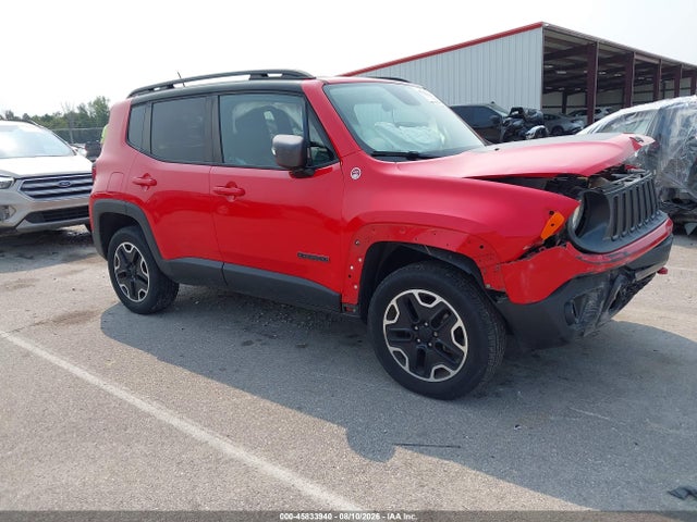 45833940 :رقم المزاد ، ZACCJBCB6HPF55673 vin ، 2017 Jeep Renegade Trailhawk مزاد بيع