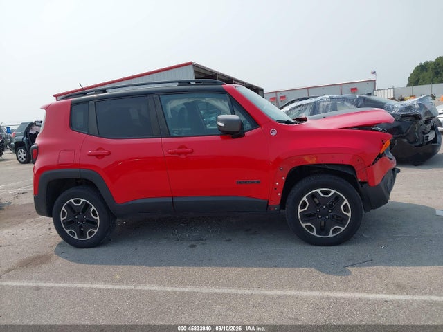 45833940 :رقم المزاد ، ZACCJBCB6HPF55673 vin ، 2017 Jeep Renegade Trailhawk مزاد بيع