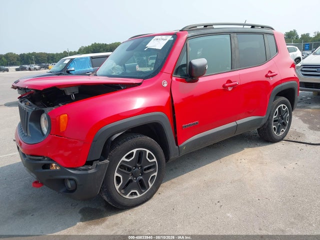 45833940 :رقم المزاد ، ZACCJBCB6HPF55673 vin ، 2017 Jeep Renegade Trailhawk مزاد بيع