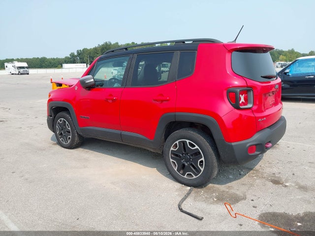 45833940 :رقم المزاد ، ZACCJBCB6HPF55673 vin ، 2017 Jeep Renegade Trailhawk مزاد بيع