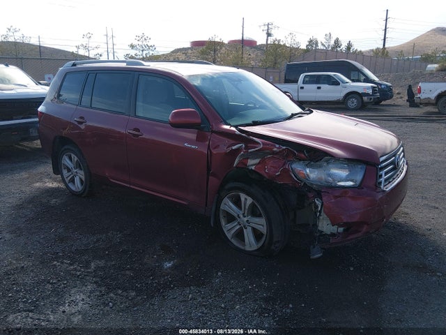 Продаж на аукціоні авто 2008 Toyota Highlander Sport, vin: JTEES43A782062163, номер лоту: 45834013