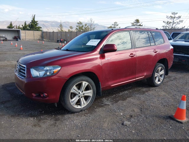 Продажа на аукционе авто 2008 Toyota Highlander Sport, vin: JTEES43A782062163, номер лота: 45834013