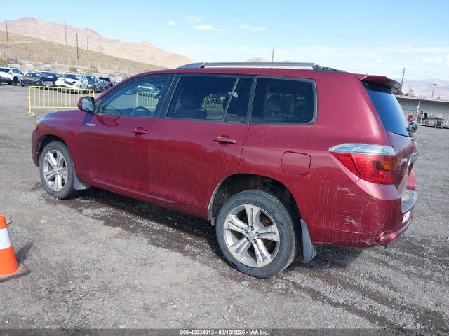 Продажа на аукционе авто 2008 Toyota Highlander Sport, vin: JTEES43A782062163, номер лота: 45834013