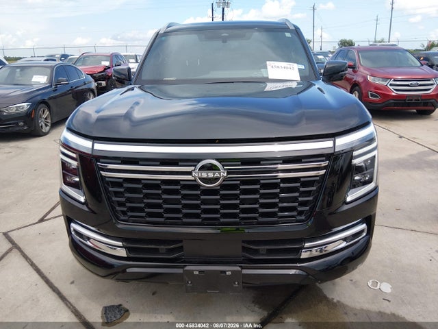 45834042 :رقم المزاد ، JN8AY3BA6S9001001 vin ، 2025 Nissan Armada Sl 2wd مزاد بيع