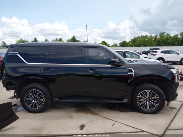 45834042 :رقم المزاد ، JN8AY3BA6S9001001 vin ، 2025 Nissan Armada Sl 2wd مزاد بيع