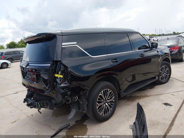 45834042 :رقم المزاد ، JN8AY3BA6S9001001 vin ، 2025 Nissan Armada Sl 2wd مزاد بيع