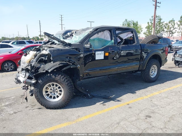 45834070 :رقم المزاد ، 1FTFW1RG2SFB69452 vin ، 2025 Ford F-150 Raptor مزاد بيع