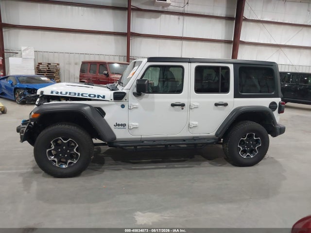 45834073 :رقم المزاد ، 1C4JJXR60NW178707 vin ، 2022 Jeep Wrangler 4xe Unlimited Rubicon 4x4 مزاد بيع