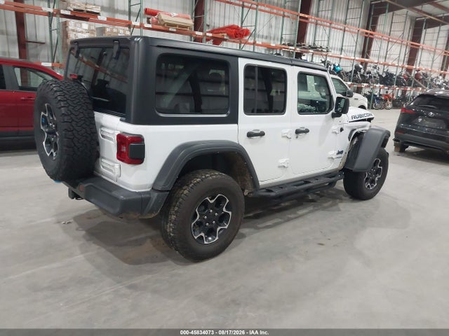 45834073 :رقم المزاد ، 1C4JJXR60NW178707 vin ، 2022 Jeep Wrangler 4xe Unlimited Rubicon 4x4 مزاد بيع