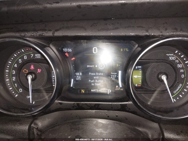 45834073 :رقم المزاد ، 1C4JJXR60NW178707 vin ، 2022 Jeep Wrangler 4xe Unlimited Rubicon 4x4 مزاد بيع