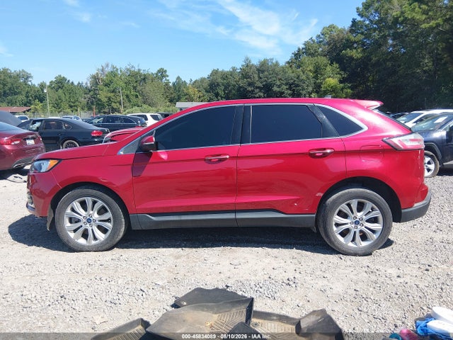 2022 Ford Edge Titanium მანქანა იყიდება აუქციონზე, vin: 2FMPK4K9XNBA55312, აუქციონის ნომერი: 45834089