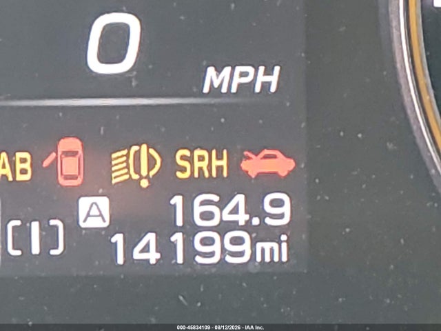 45834109 :رقم المزاد ، 4S4GUHU66S3773326 vin ، 2025 Subaru Crosstrek Wilderness مزاد بيع