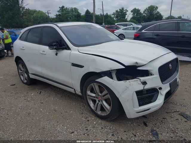 2018 Jaguar F-pace 30t R-sport მანქანა იყიდება აუქციონზე, vin: SADCL2GX2JA282810, აუქციონის ნომერი: 45834128