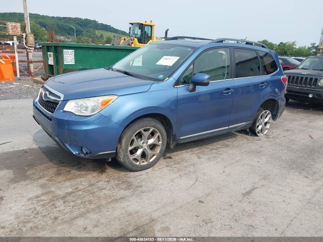 Auction sale of the 2015 Subaru Forester 2.5i Touring, vin: JF2SJAUC4FH445854, lot number: 45834153