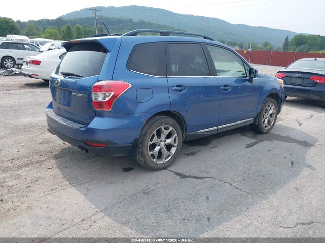 Auction sale of the 2015 Subaru Forester 2.5i Touring, vin: JF2SJAUC4FH445854, lot number: 45834153