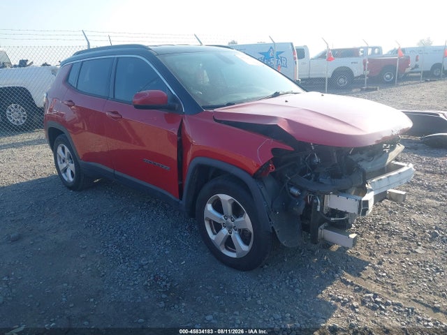 45834183 :رقم المزاد ، 3C4NJCBB5LT102582 vin ، 2020 Jeep Compass Latitude Fwd مزاد بيع