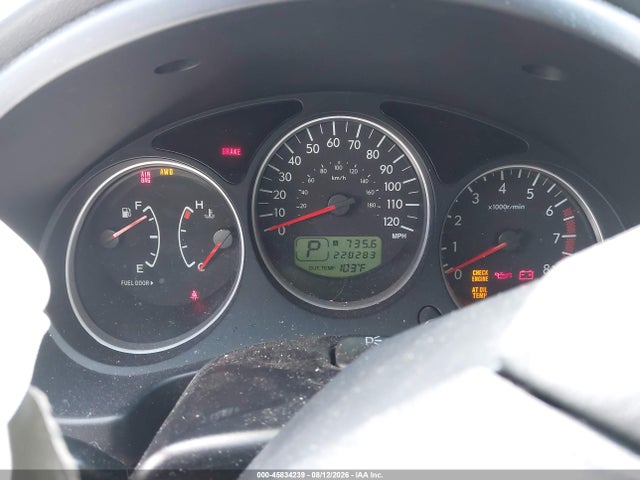 Aukcja sprzedaży 2005 Subaru Forester 2.5x, vin: JF1SG63615H755521, numer aukcji: 45834239