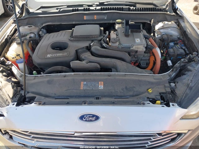45834248 :رقم المزاد ، 3FA6P0UU1JR122957 vin ، 2018 Ford Fusion Hybrid S مزاد بيع