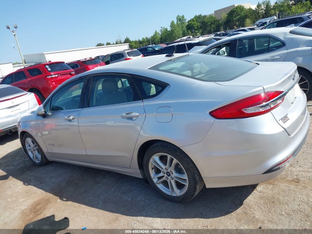 45834248 :رقم المزاد ، 3FA6P0UU1JR122957 vin ، 2018 Ford Fusion Hybrid S مزاد بيع