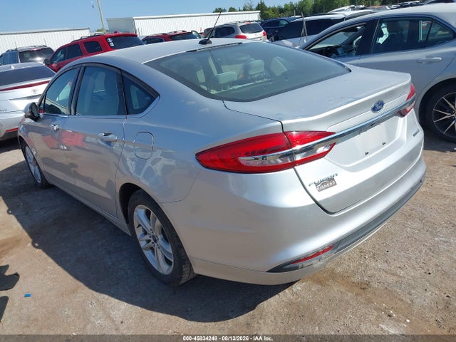 45834248 :رقم المزاد ، 3FA6P0UU1JR122957 vin ، 2018 Ford Fusion Hybrid S مزاد بيع