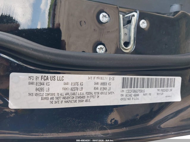 Продаж на аукціоні авто 2016 Dodge Dart Gt Sport, vin: 1C3CDFGB6GD793016, номер лоту: 45834251