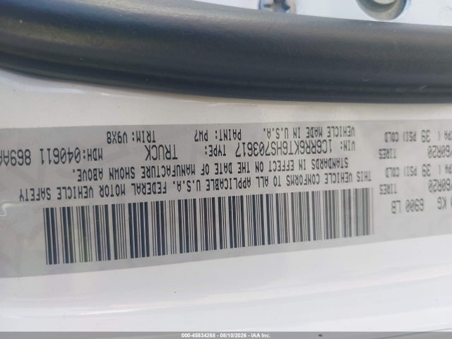 1C6RR6KT6HS703617 RAM 1500 Express 4x2 5&#039;7 Box