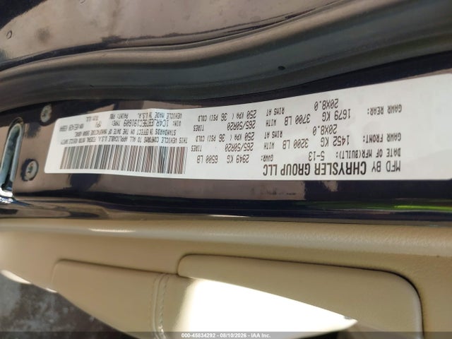 45834292 :رقم المزاد ، 1C4RJEBT9EC191609 vin ، 2014 Jeep Grand Cherokee Limited مزاد بيع