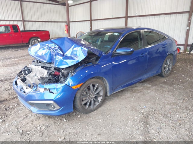 45834348 :رقم المزاد ، 19XFC1F36LE011198 vin ، 2020 Honda Civic Ex مزاد بيع