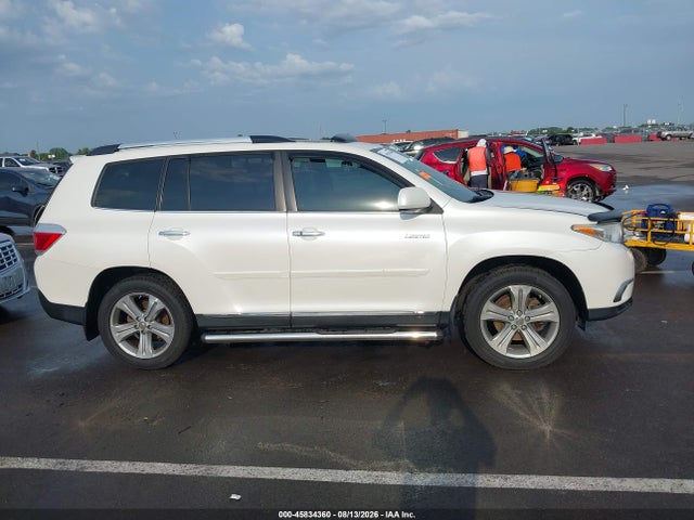 45834360 :رقم المزاد ، 5TDDK3EHXCS100541 vin ، 2012 Toyota Highlander Limited V6 مزاد بيع