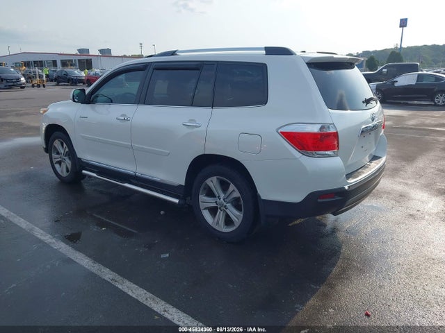 45834360 :رقم المزاد ، 5TDDK3EHXCS100541 vin ، 2012 Toyota Highlander Limited V6 مزاد بيع