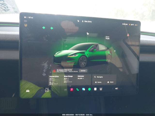 Продажа на аукционе авто 2024 Tesla Model 3, vin: 5YJ3E1EA3RF869681, номер лота: 45834364