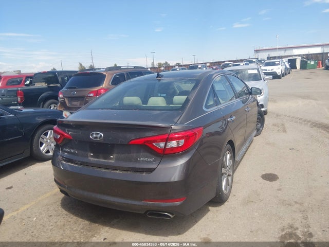 45834383 :رقم المزاد ، 5NPE34AF9GH435846 vin ، 2016 Hyundai Sonata Limited مزاد بيع