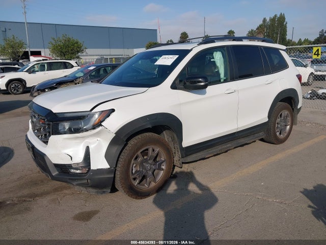 2024 Honda Passport Awd Trailsport მანქანა იყიდება აუქციონზე, vin: 5FNYF8H62RB005904, აუქციონის ნომერი: 45834393