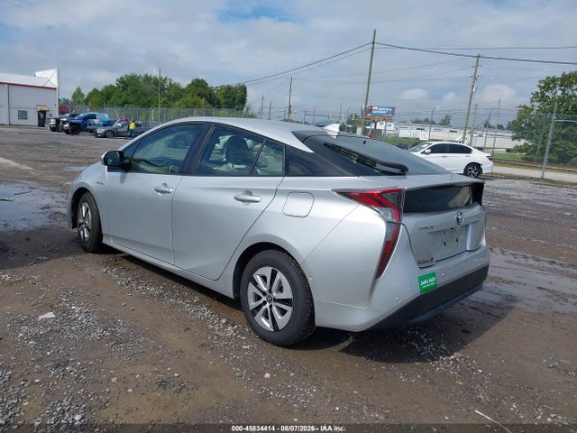 45834414 :رقم المزاد ، JTDKARFU6J3054715 vin ، 2018 Toyota Prius Three مزاد بيع