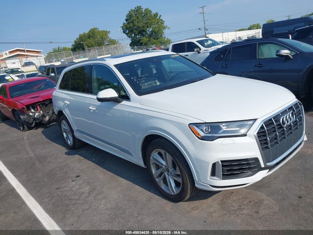 45834420 :رقم المزاد ، WA1AXAF78MD022346 vin ، 2021 Audi Q7 Premium 55 Tfsi Quattro Tiptronic مزاد بيع