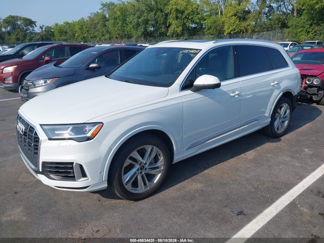45834420 :رقم المزاد ، WA1AXAF78MD022346 vin ، 2021 Audi Q7 Premium 55 Tfsi Quattro Tiptronic مزاد بيع