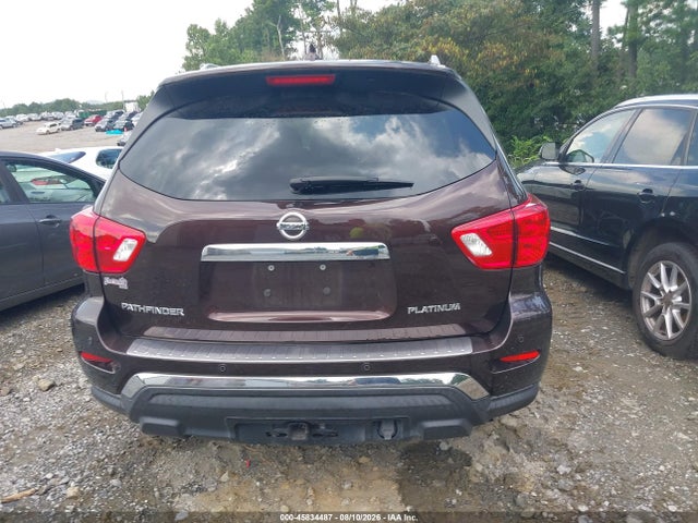 45834487 :رقم المزاد ، 5N1DR2MN2KC588232 vin ، 2019 Nissan Pathfinder Platinum مزاد بيع