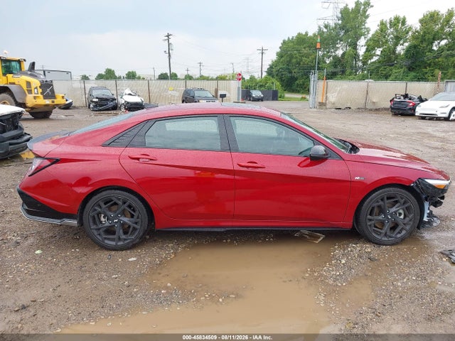 Продажа на аукционе авто 2025 Hyundai Elantra N Line, vin: KMHLR4DF9SU909323, номер лота: 45834509