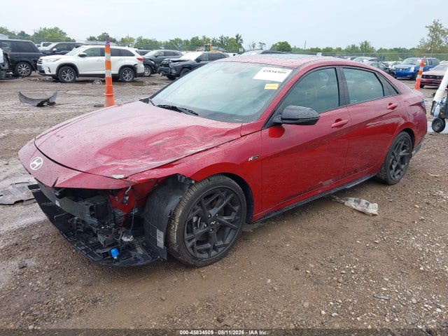 Продажа на аукционе авто 2025 Hyundai Elantra N Line, vin: KMHLR4DF9SU909323, номер лота: 45834509