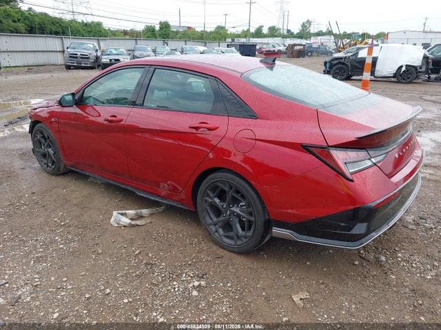 Продажа на аукционе авто 2025 Hyundai Elantra N Line, vin: KMHLR4DF9SU909323, номер лота: 45834509