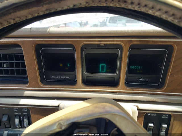 Aukcja sprzedaży 1986 Lincoln Mark Vii, vin: 1LNBP98F5GY755153, numer aukcji: 45834508