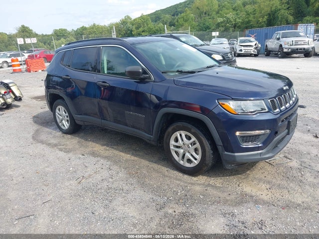 Aukcja sprzedaży 2020 Jeep Compass Sport Fwd, vin: 3C4NJCAB6LT144471, numer aukcji: 45834545