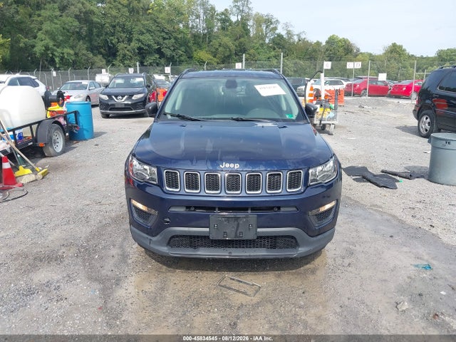 45834545 :رقم المزاد ، 3C4NJCAB6LT144471 vin ، 2020 Jeep Compass Sport Fwd مزاد بيع