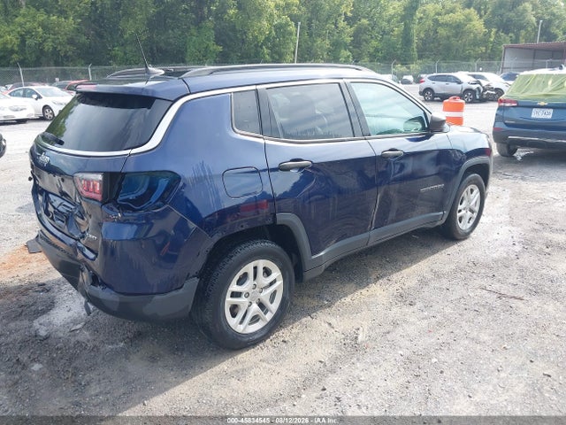 45834545 :رقم المزاد ، 3C4NJCAB6LT144471 vin ، 2020 Jeep Compass Sport Fwd مزاد بيع