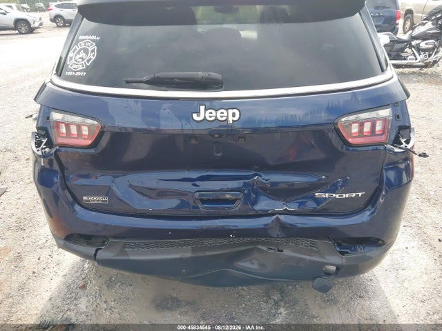 45834545 :رقم المزاد ، 3C4NJCAB6LT144471 vin ، 2020 Jeep Compass Sport Fwd مزاد بيع