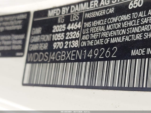 Mercedes-Benz CLA 250 4MATIC 2014 WDDSJ4GBXEN149262 Image 9