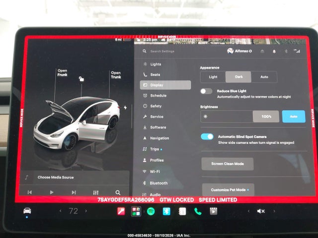 7SAYGDEF5RA266096 Tesla Model Y Performance Dual Motor All-wheel Drive