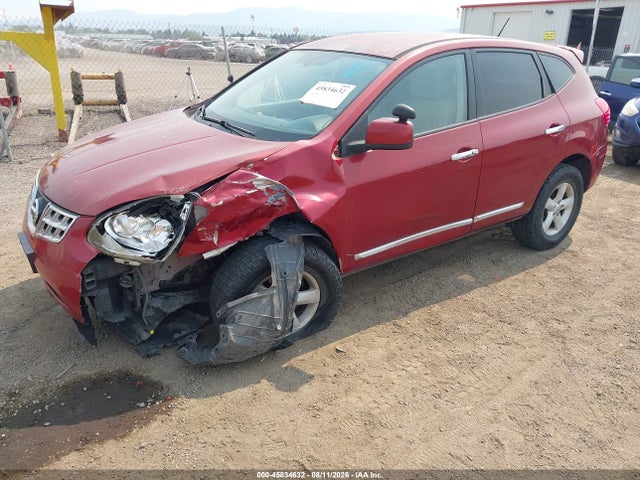 2013 Nissan Rogue S მანქანა იყიდება აუქციონზე, vin: JN8AS5MT0DW538057, აუქციონის ნომერი: 45834632