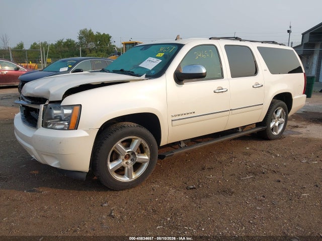 45834657 :رقم المزاد ، 1GNSKKE70ER105930 vin ، 2014 Chevrolet Suburban Ltz مزاد بيع