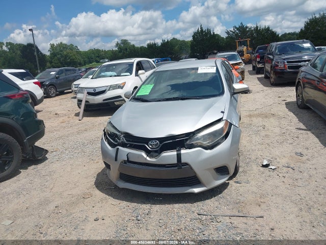 45834693 :رقم المزاد ، 2T1BURHE5GC610316 vin ، 2016 Toyota Corolla Le مزاد بيع